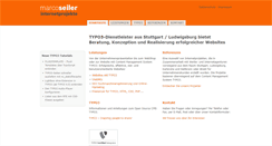 Desktop Screenshot of marcoseiler.de